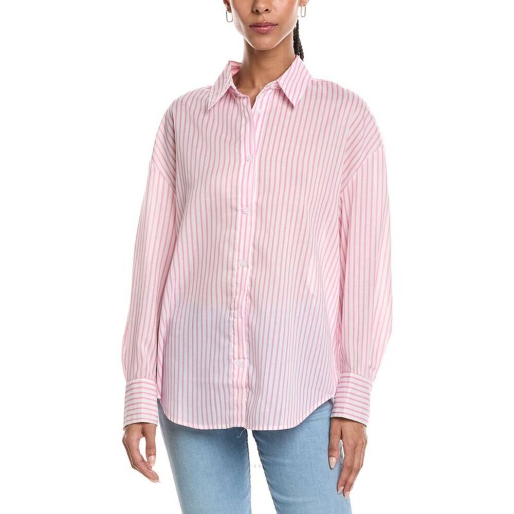 Abbey Womens  Long Sleeve Top, Pink